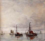unknow artist Seascape, boats, ships and warships. 89 Spain oil painting reproduction